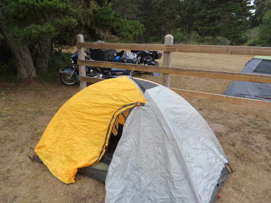 Tent camping at the coast - Aug. '14